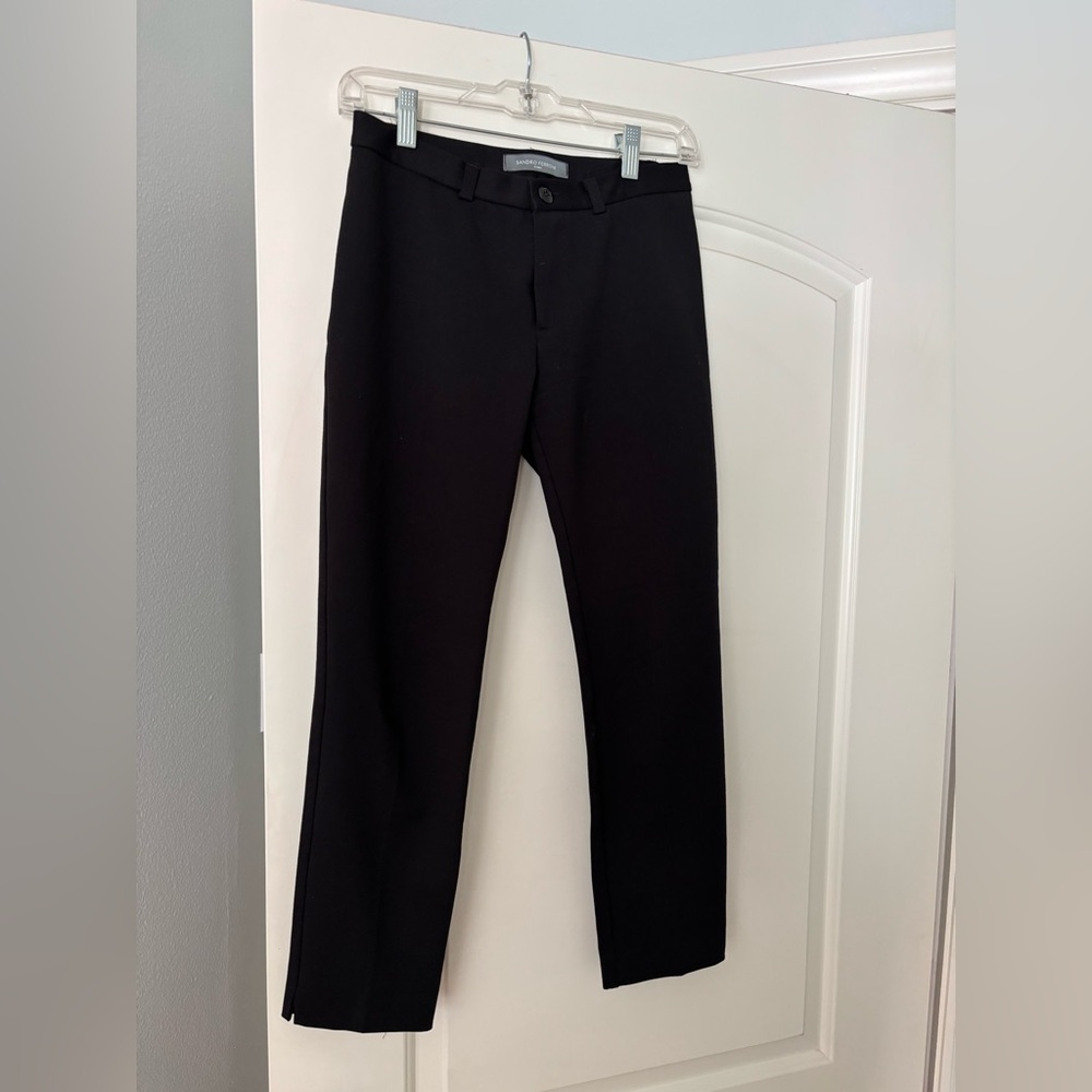 Sandro Ferrone Italian Black Pants, XS